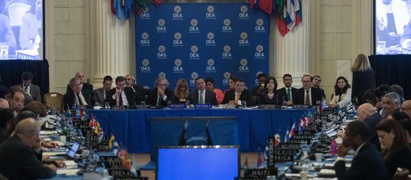 Chanceleres se reúnem na OEA para discutir crise venezuelana - Sputnik Brasil