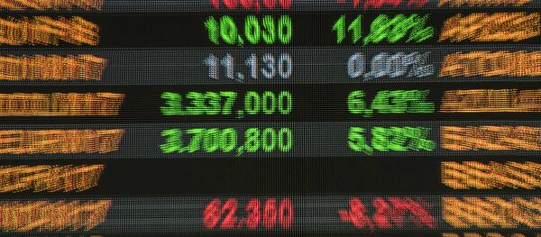 Mercado de valores - Sputnik Brasil