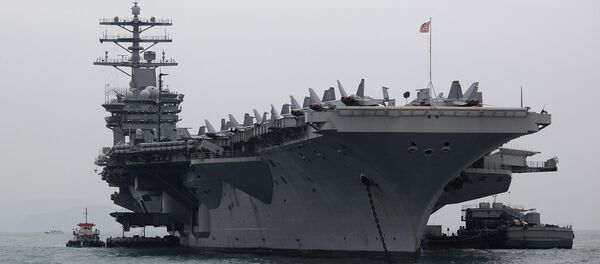 USS Nimitz, foto de arquivo USS Nimitz, foto de arquivo - Sputnik Brasil
