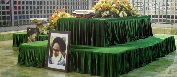 O interior do Mausoléu do aiatolá Khomeini, foto de arquivo - Sputnik Brasil