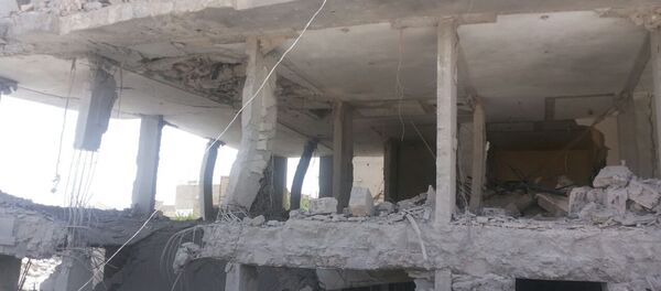 Consequências do bombardeio - Sputnik Brasil