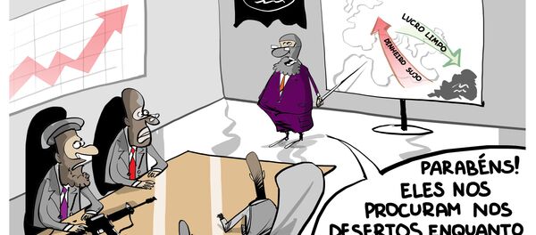 Esconde-esconde financeiro do Daesh não deu certo Esconde-esconde financeiro do Daesh não deu certo - Sputnik Brasil