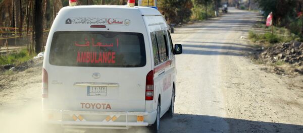 Ambulância iraquiana (imagem referencial) Ambulância iraquiana (imagem referencial) - Sputnik Brasil
