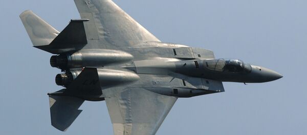 F-15 da Força Aérea dos EUA (arquivo) - Sputnik Brasil
