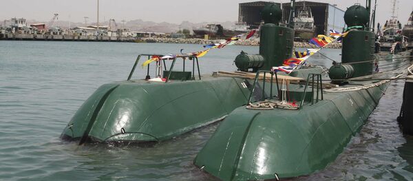 Submarino iraniano da classe Ghadir (foto de arquivo) - Sputnik Brasil