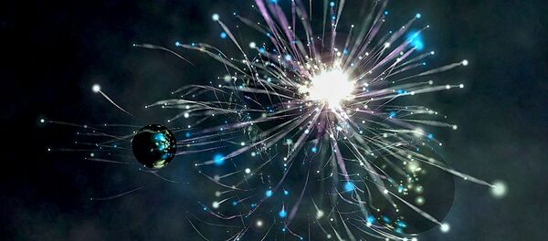 Uma explosão espacial (ilustração) - Sputnik Brasil