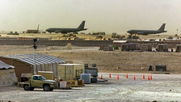 Al-Udeid, a base militar dos EUA no Qatar (foto de arquivo) - Sputnik Brasil