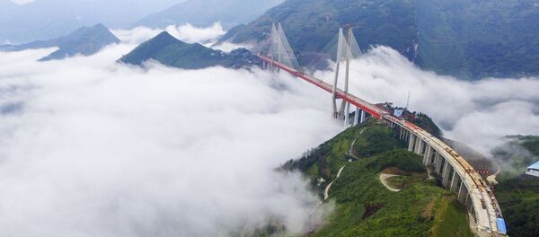 Uma ponte na China - Sputnik Brasil