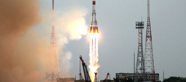 Em 14 de junho, o veículo de lançamento Soyuz-2.1a com a nave espacial de carga Russian Progress MS-06 a bordo foi lançado com sucesso a partir do bloco de lançamento №31 do Cosmodrome de Baikonur. O ancoradouro da nave espacial de carga com a ISS . A carga SC Progress MS entregará em mais de 2,5 ton de suprimentos diferentes, como equipamentos científicos, componentes propulsores, refeições, efeitos pessoais e nano-satélites. - Sputnik Brasil