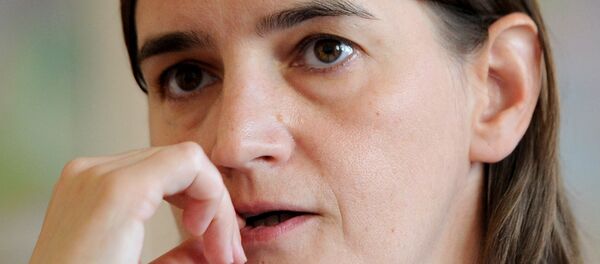 Ana Brnabic é a primeira mulher a assumir o posto de primeira-ministra na história da Sérvia - Sputnik Brasil