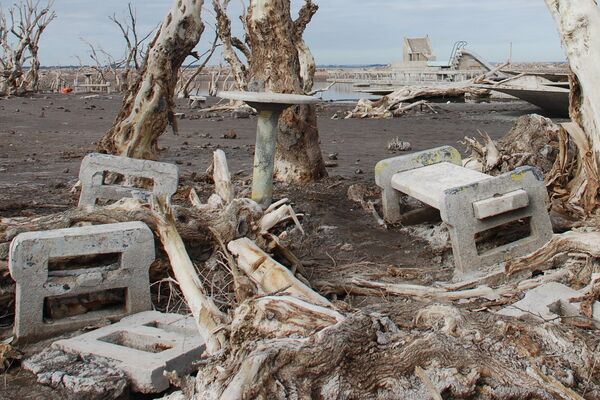 Epecuén, a vila inundada - Sputnik Brasil