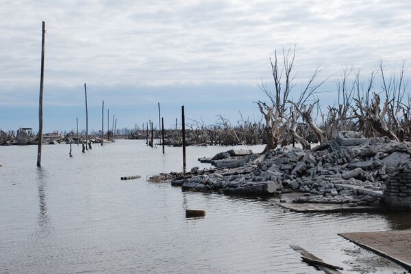 Epecuén, a vila inundada - Sputnik Brasil