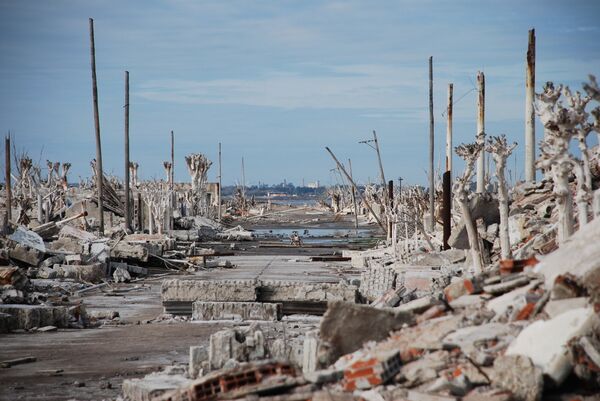 Epecuén, a vila inundada - Sputnik Brasil
