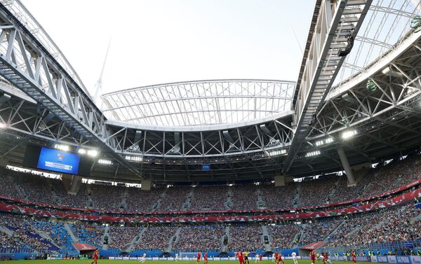 Estádio de São Petersburgo, um dos mais modernos do mundo - Sputnik Brasil