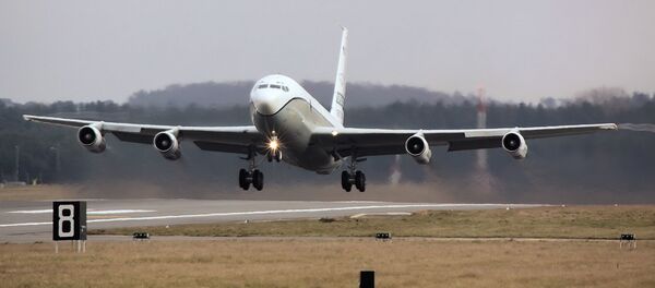 Американский самолет наблюдения OC-135B Open Skies - Sputnik Brasil