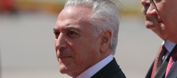 A visita do presidente brasileiro, Michel Temer, a Moscou A visita do presidente brasileiro, Michel Temer, a Moscou - Sputnik Brasil