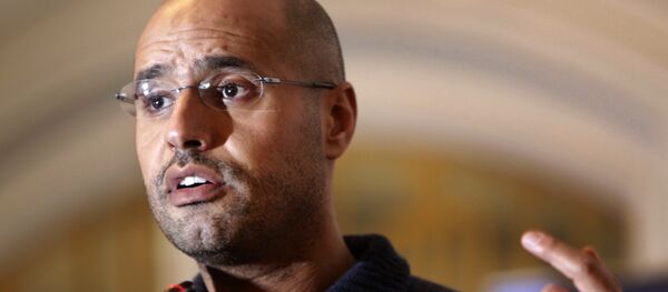 O segundo filho de Muammar Gaddafi, Seif Islam - Sputnik Brasil