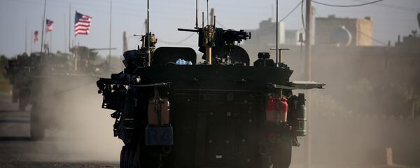 Forças dos EUA em Manbij, Síria, foto de arquivo - Sputnik Brasil