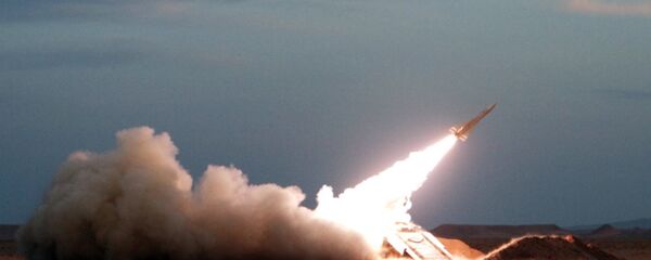 Lançamento de míssil realizado pelo Irã, foto de arquivo - Sputnik Brasil