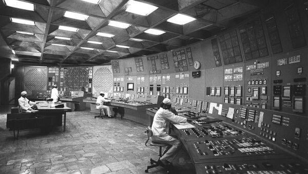Usina nuclear de Chernobyl antes do acidente de 1986 - Sputnik Brasil