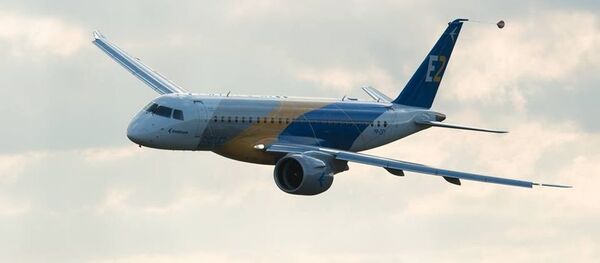 Imagem da segunda geração do modelo E190, da empresa brasileira de aviação Embraer - Sputnik Brasil