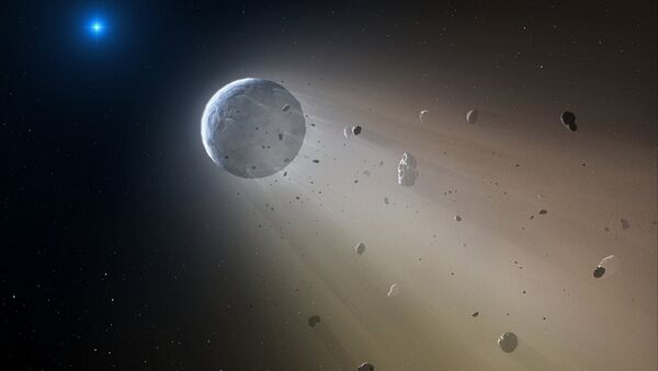 Asteroide (ilustração) - Sputnik Brasil