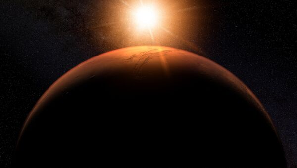 Marte (ilustração) - Sputnik Brasil
