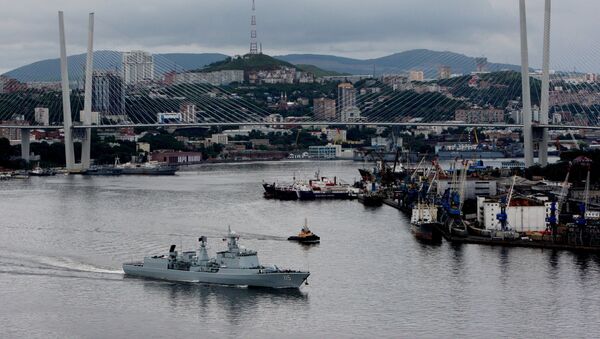 Destróier chines (foto de arquivo) - Sputnik Brasil