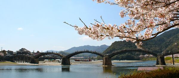 Cidade japonesa de Iwakuni - Sputnik Brasil