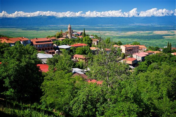 Cidade georgiana de Singagi - Sputnik Brasil