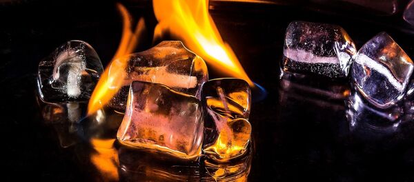 Gelo ardendo - Sputnik Brasil