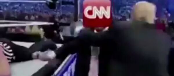 Trump 'ataca' CNN - Sputnik Brasil