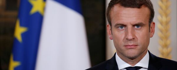 O presidente francês, Emmanuel Macron - Sputnik Brasil
