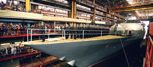 Corveta russa Sovershenny - Sputnik Brasil