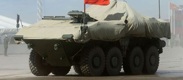 Novo blindado russo Bumerang - Sputnik Brasil