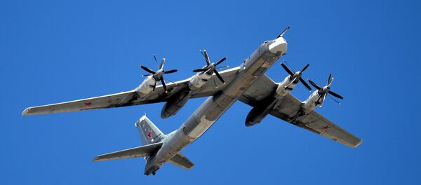Bombardeiro estratégico russo Tu-95MS - Sputnik Brasil