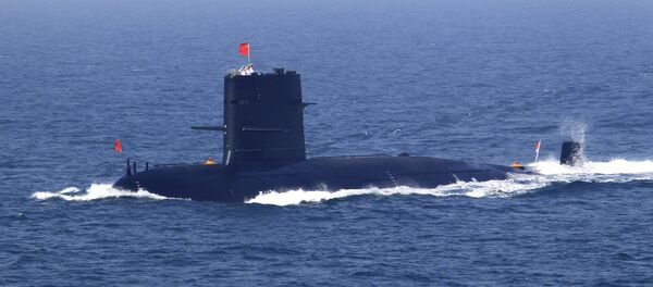 Submarino chinês, foto de arquivo - Sputnik Brasil