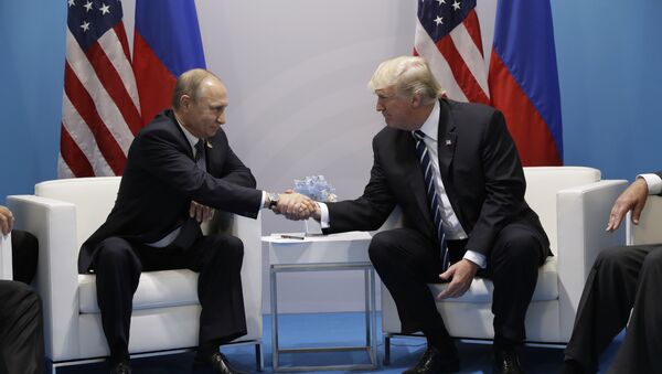Vladimir Putin e Donald Trump se reúnem pela primeira vez na cúpula do G20 - Sputnik Brasil