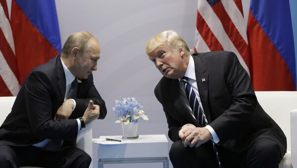 Vladimir Putin e Donald Trump se reúnem pela primeira vez na cúpula do G20 - Sputnik Brasil