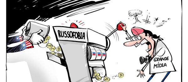 A regra do jogo é simples: falar mal da Rússia dá dinheiro - Sputnik Brasil