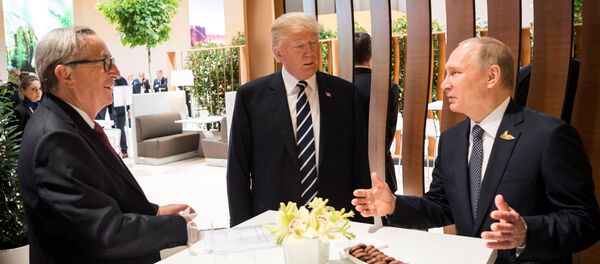 Vladimir Putin e Donald Trump se reúnem pela primeira vez na cúpula do G20 - Sputnik Brasil