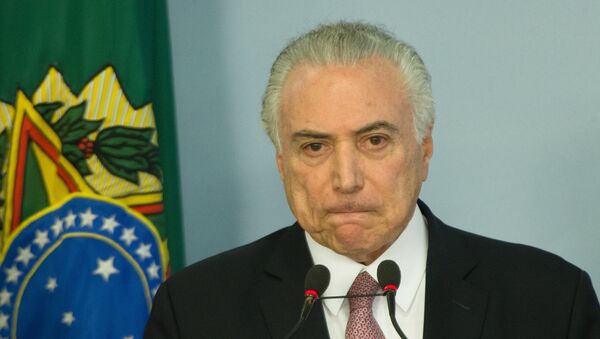 Delação de Cunha vai acusar Temer de comandar organização criminosa na Câmara - Sputnik Brasil