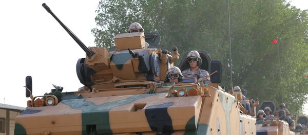 Militares turcos no Qatar, Doha - Sputnik Brasil