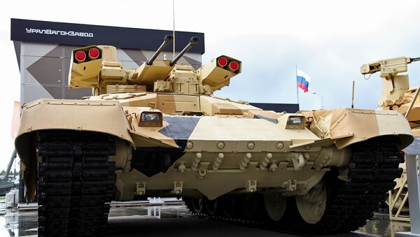 O veículo de apoio de fogo russo BMPT-72 Terminator-2 - Sputnik Brasil