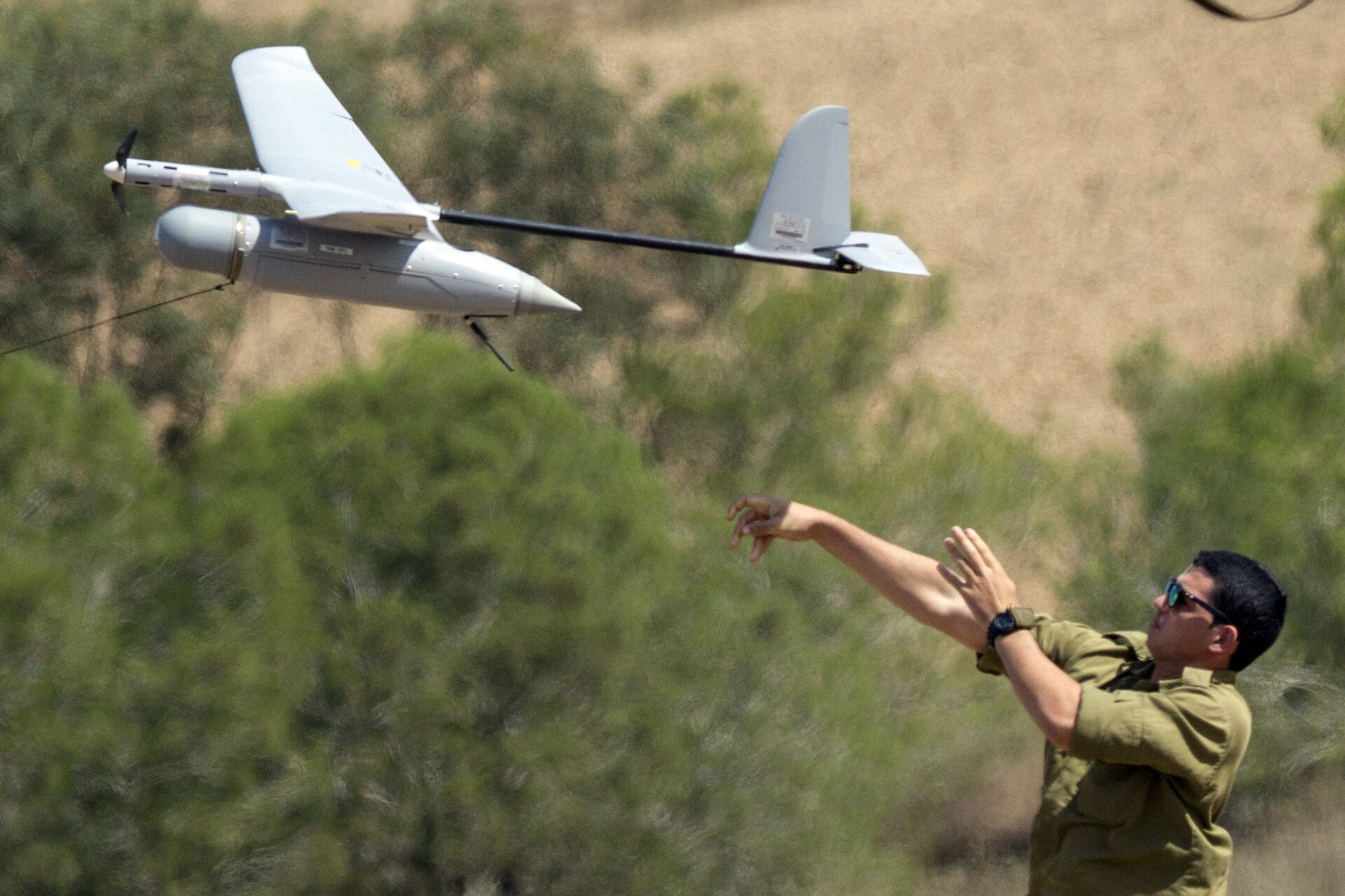 Drone do exército de Israel  - Sputnik Brasil, 1920, 10.02.2022