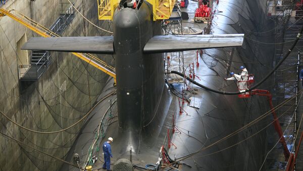 Submarino classe Triomphant (França) - Sputnik Brasil