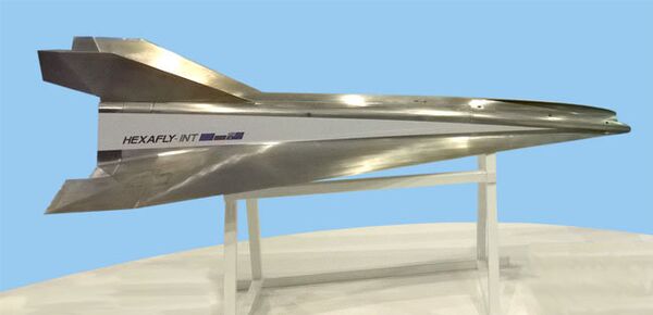 Modelo de novo avião russo de passageiros de alta velocidade movido a hidrogênio (imagem referencial) - Sputnik Brasil