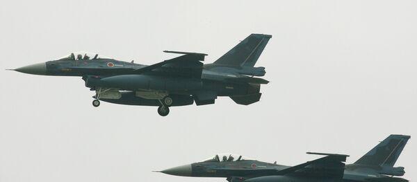 Caças F-2 japoneses - Sputnik Brasil