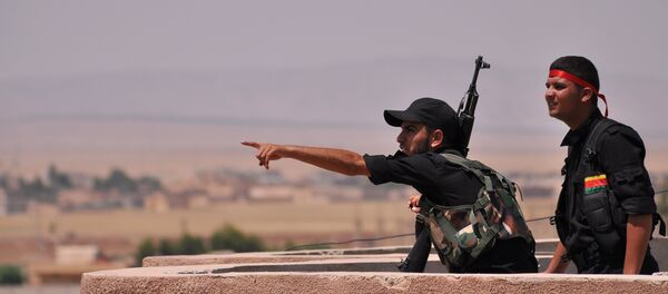 Curdos sírios do YPG (foto de arquivo) - Sputnik Brasil