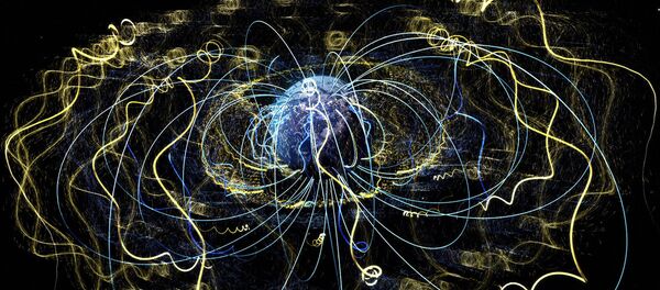 Ondas de plasma no espaço circundam a Terra (imagem referencial) - Sputnik Brasil